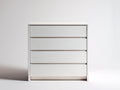 Cassettiera - Legno ingegnerizzato - 100 x 45 x 90 cm - Bianco - Stile moderno