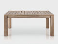 Tavolo da giardino - Legno - 160 x 90 x 75 cm - Marrone chiaro - Stile rustico