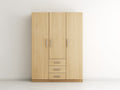 Armadio - Legno - 150 x 55 x 200 cm - Legno chiaro - Stile moderno