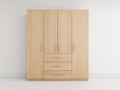 Armadio - Legno - 180 x 55 x 200 cm - Legno chiaro - Stile moderno