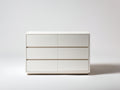Cassettiera - Legno ingegnerizzato - 140 x 45 x 80 cm - Bianco - Stile minimalista